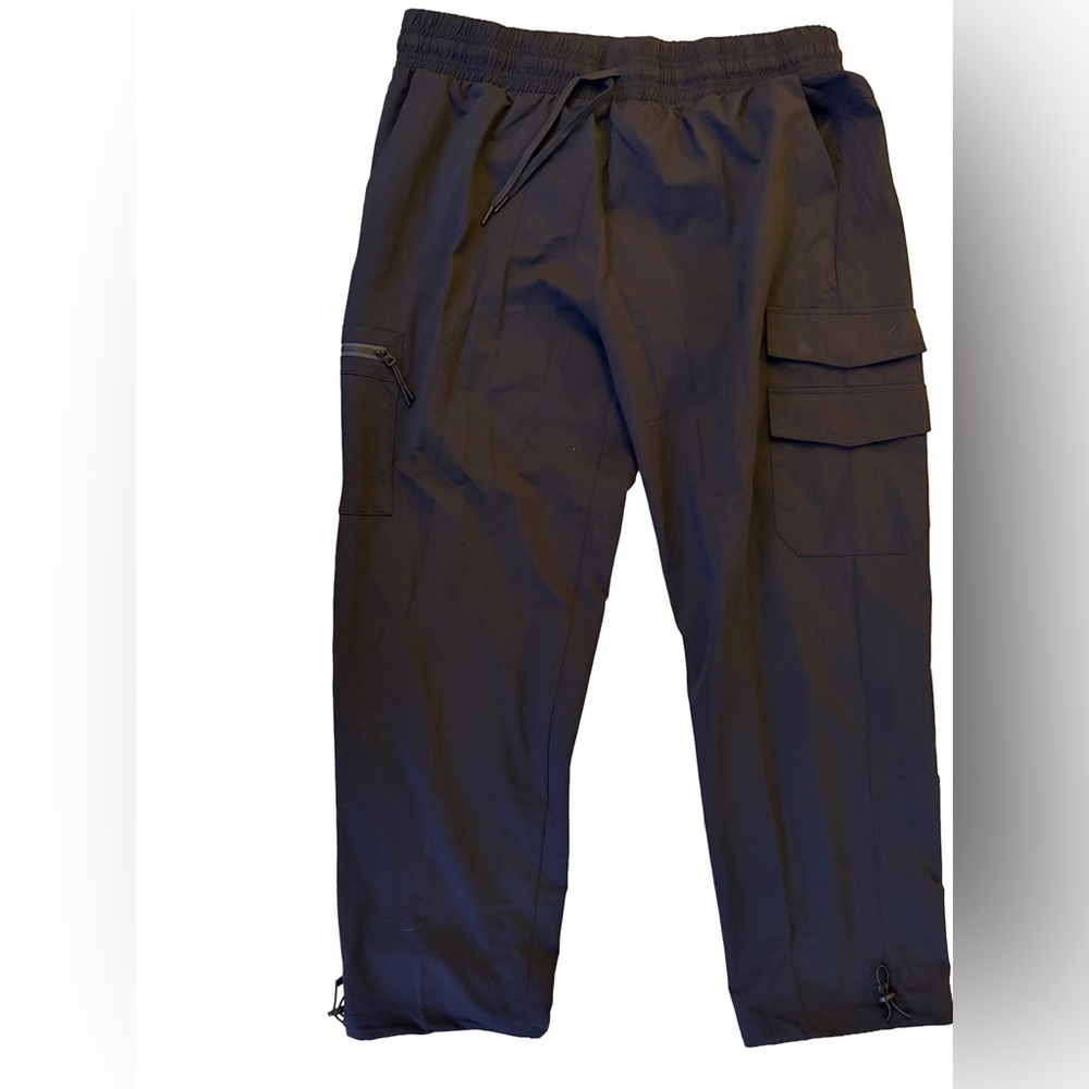 Women’s Black Cargo Pants plus size